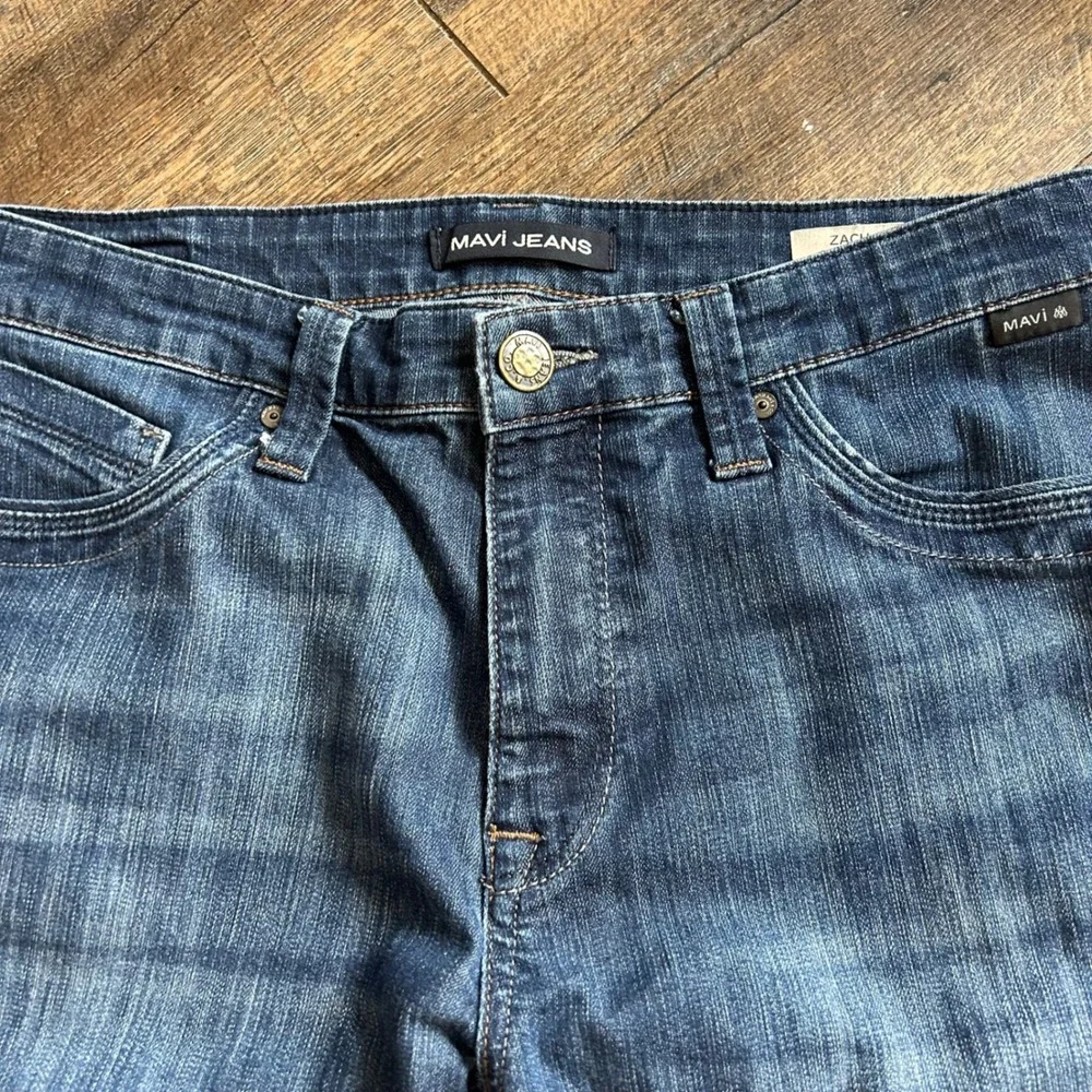 Mavi Zach Straight Leg Mens Dark Wash Stretch Denim Jeans 34x32 0045328371